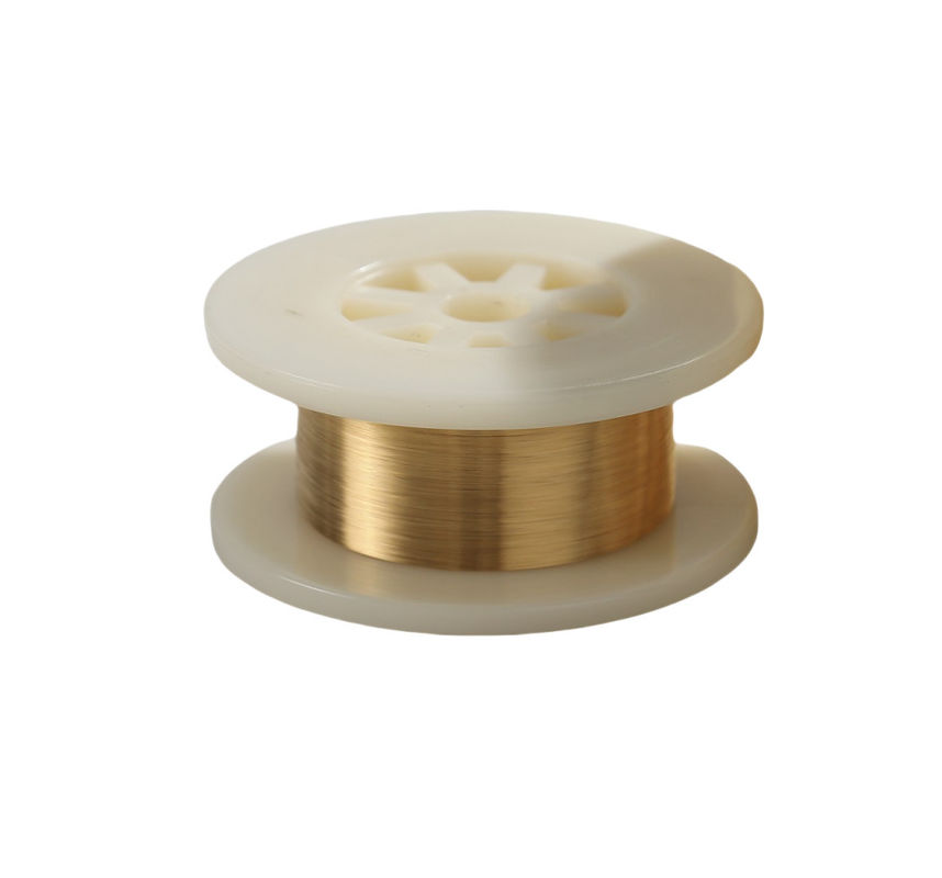 99.95% Purezza In oro Rivestito di filo di tungsteno Resistenza alla corrosione Finitura superficiale liscia e lucida