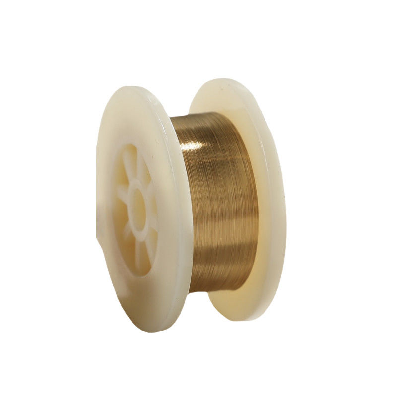 99.95% Purezza In oro Rivestito di filo di tungsteno Resistenza alla corrosione Finitura superficiale liscia e lucida