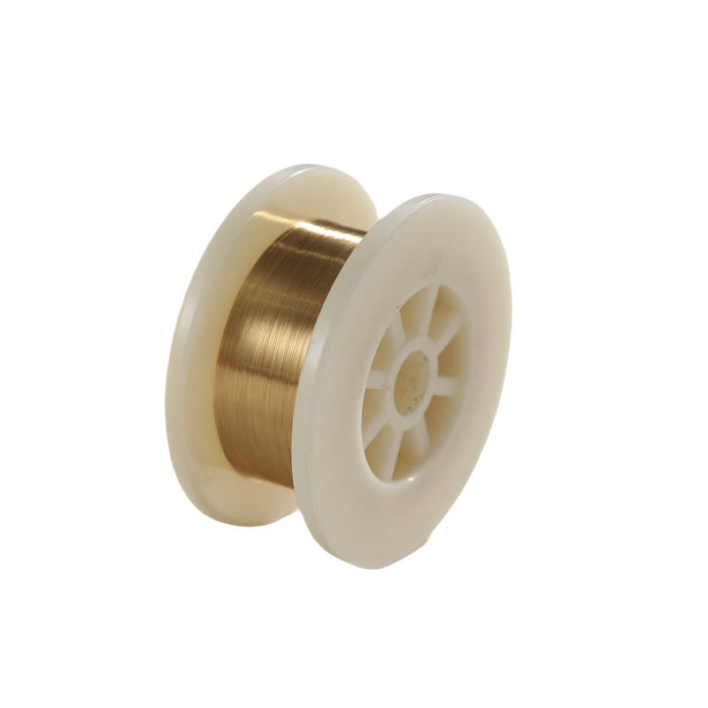 99.95% Purezza In oro Rivestito di filo di tungsteno Resistenza alla corrosione Finitura superficiale liscia e lucida