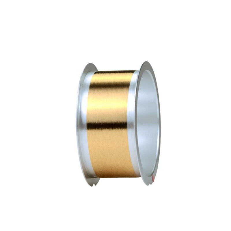 99.99% di alta purezza di oro placcato filo di rame di alta elasticità resistente alla corrosione