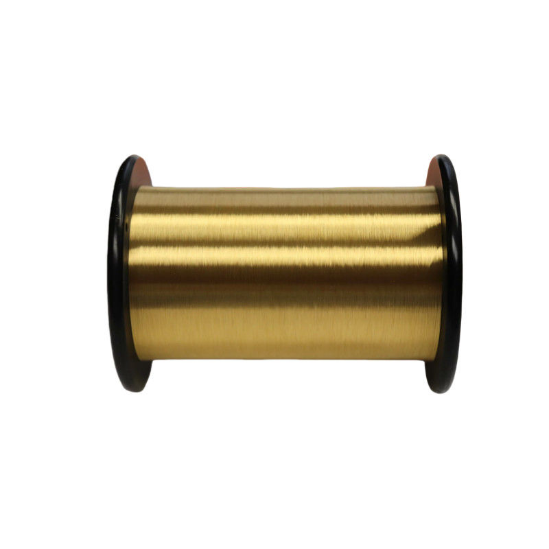 0.01 mm di diametro filo di molibdeno placcato in oro ultra fine per l'industria medica ed elettronica