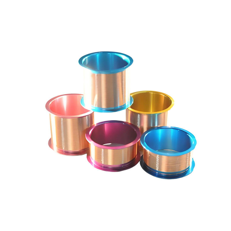 Filtro di rame placcato oro di alta purezza ultra fine di 0,01 diametro per microelettronica