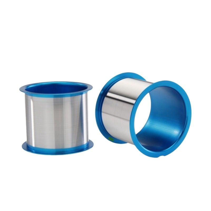 Alta lucentezza Ultra fine palladio rivestito filo di rame 0,02 mm Aerospace Grade bobina con imballaggio anti ossidazione strato blu