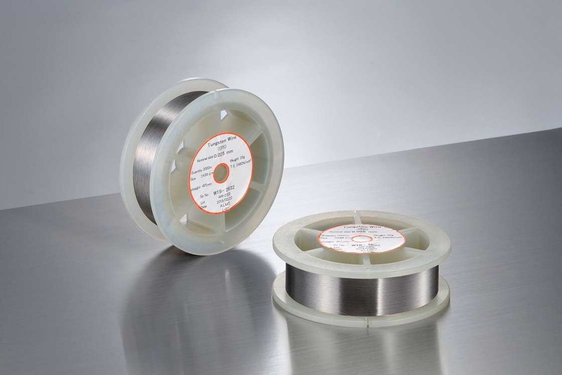 High Purity Tungsten Wire 99.95% Pure Metal Wire Diameter 0.011Mm for Industrial Laboratory