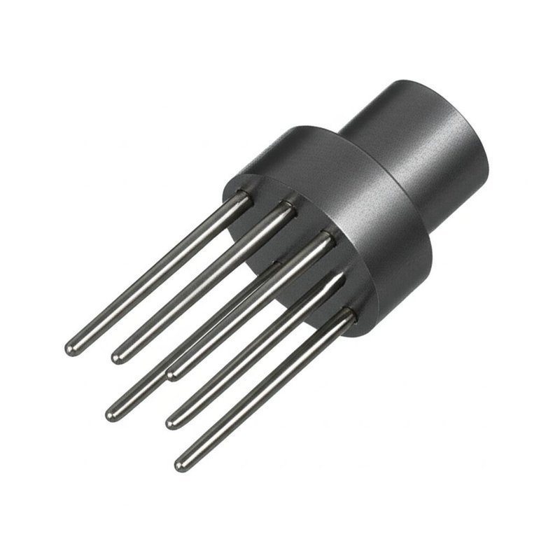 Sonde di prova a molla da 100 millimetri con punta di corona e pompaggio BeCu per un'elevata precisione di colpo