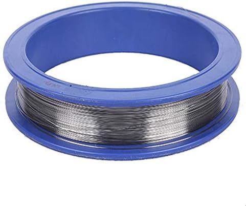 Filo di tungsteno 99,99% ad alta purezza, filamento di tungsteno, diametro 61μm, disponibile a magazzino, MOQ 1KM