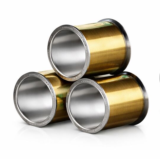 Produttore di filo di legame in argento placcato oro 15µm 18µm 20µm 25µm filo ultra sottile