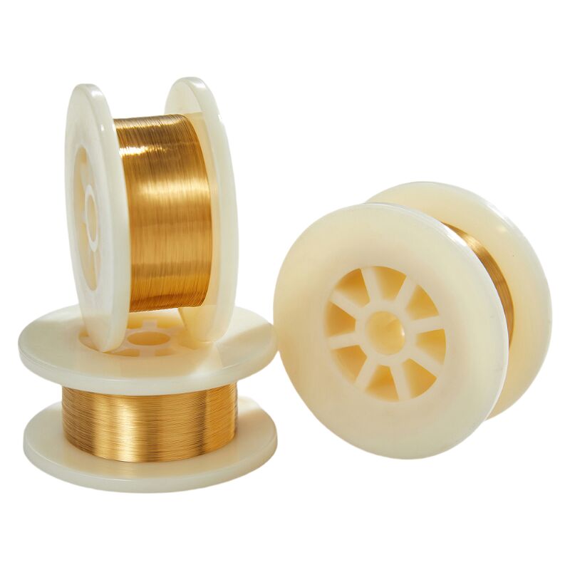 0.003mm Micro-oro rivestito filo di tungsteno anti-corrosione per semiconduttori di legame