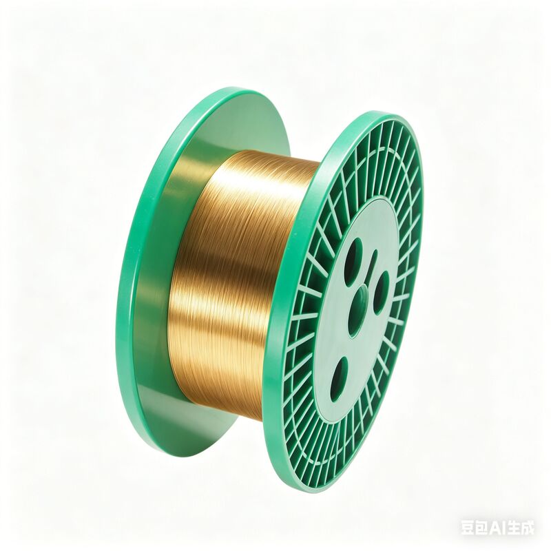 Filo di tungsteno rivestito d'oro ultra sottile da 0,0035 mm resistente alle alte temperature e alla corrosione per componenti a vuoto