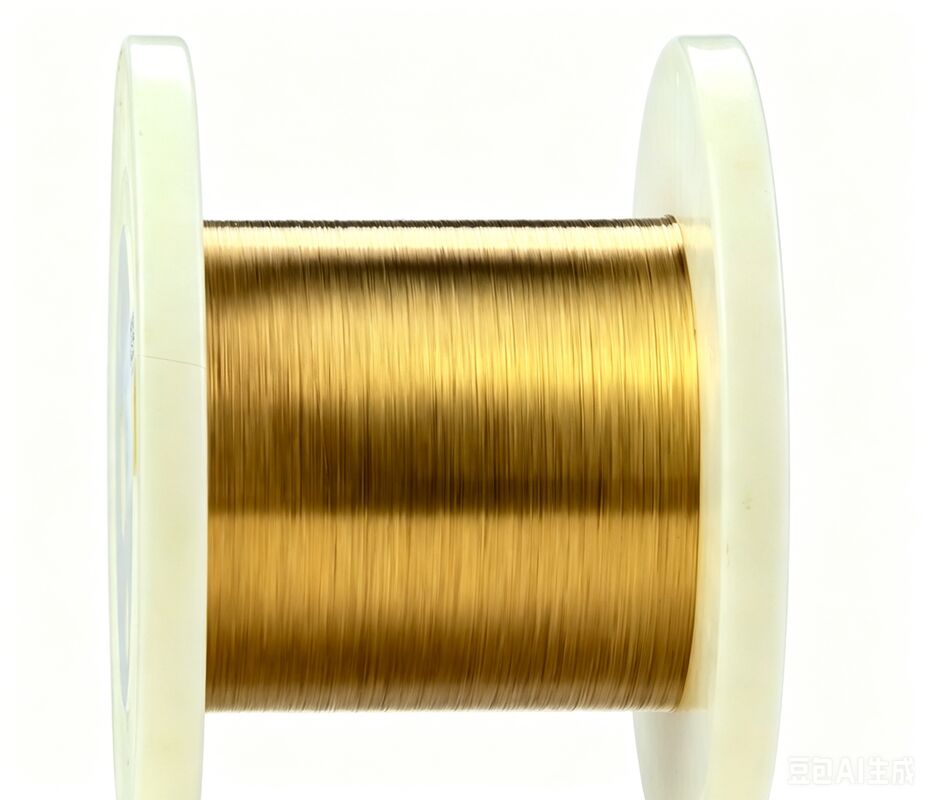 0.0035mm Micro diametro filo di tungsteno placcato d'oro per micro parti elettroniche a vuoto