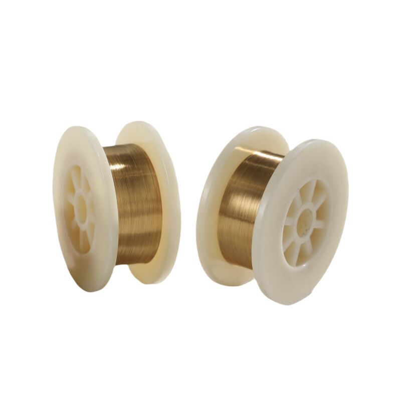0.0035mm Micro diametro filo di tungsteno placcato d'oro per micro parti elettroniche a vuoto