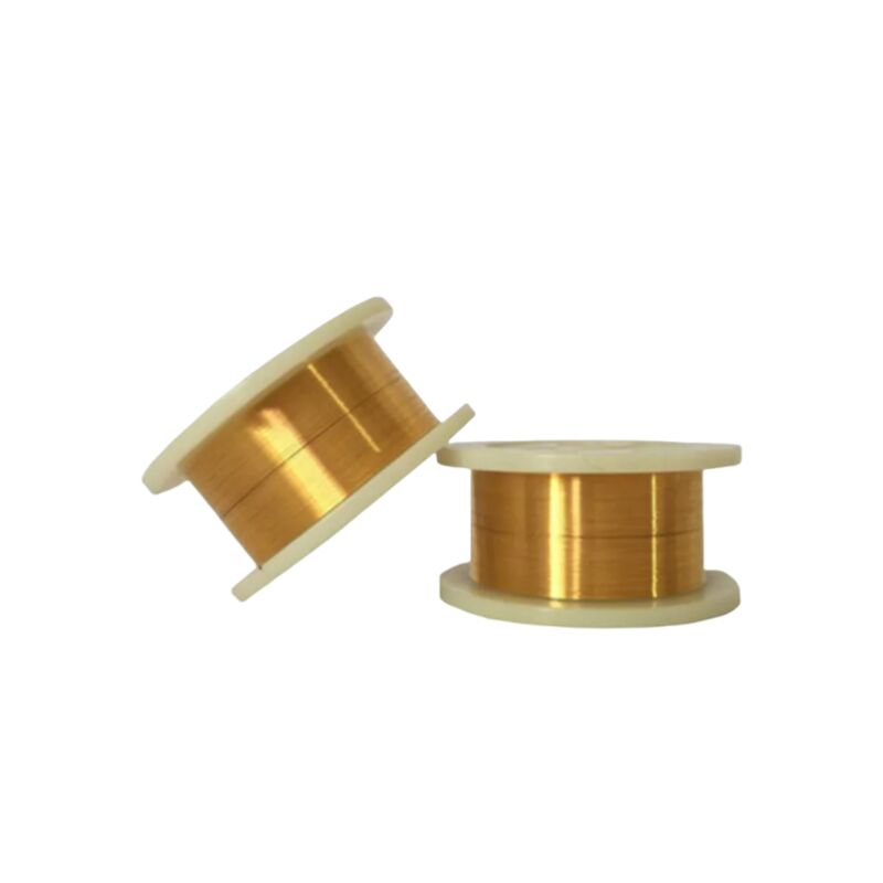 Filo di tungsteno placcato oro ultra fine da 0,0035 mm per uso con microsonde per ricerche di laboratorio