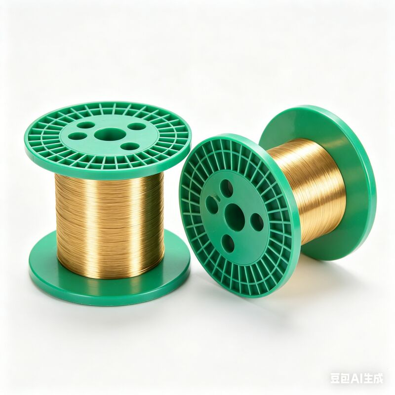 Filo di tungsteno placcato oro ultra fine da 0,0035 mm per uso con microsonde per ricerche di laboratorio