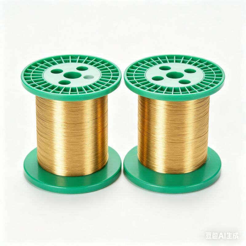 Filo di tungsteno placcato oro ultra fine da 0,0035 mm per uso con microsonde per ricerche di laboratorio