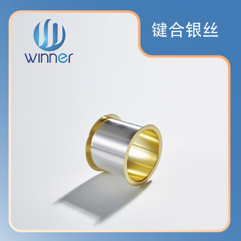 0.003mm Ultra Fine Pure Silver Wire 99.99% Purity for Semiconductor Bonding