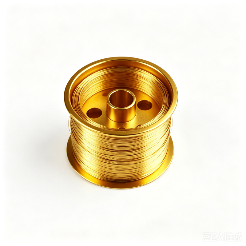 0.02mm C17500 Berillium Copper Wire Alta resistenza Mini LED Semiconductor Connector Spring Wire