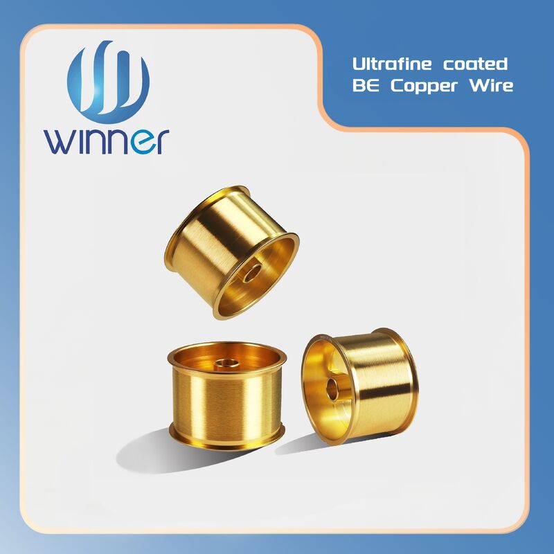 0.02mm C17500 Berillium Copper Wire Alta resistenza Mini LED Semiconductor Connector Spring Wire